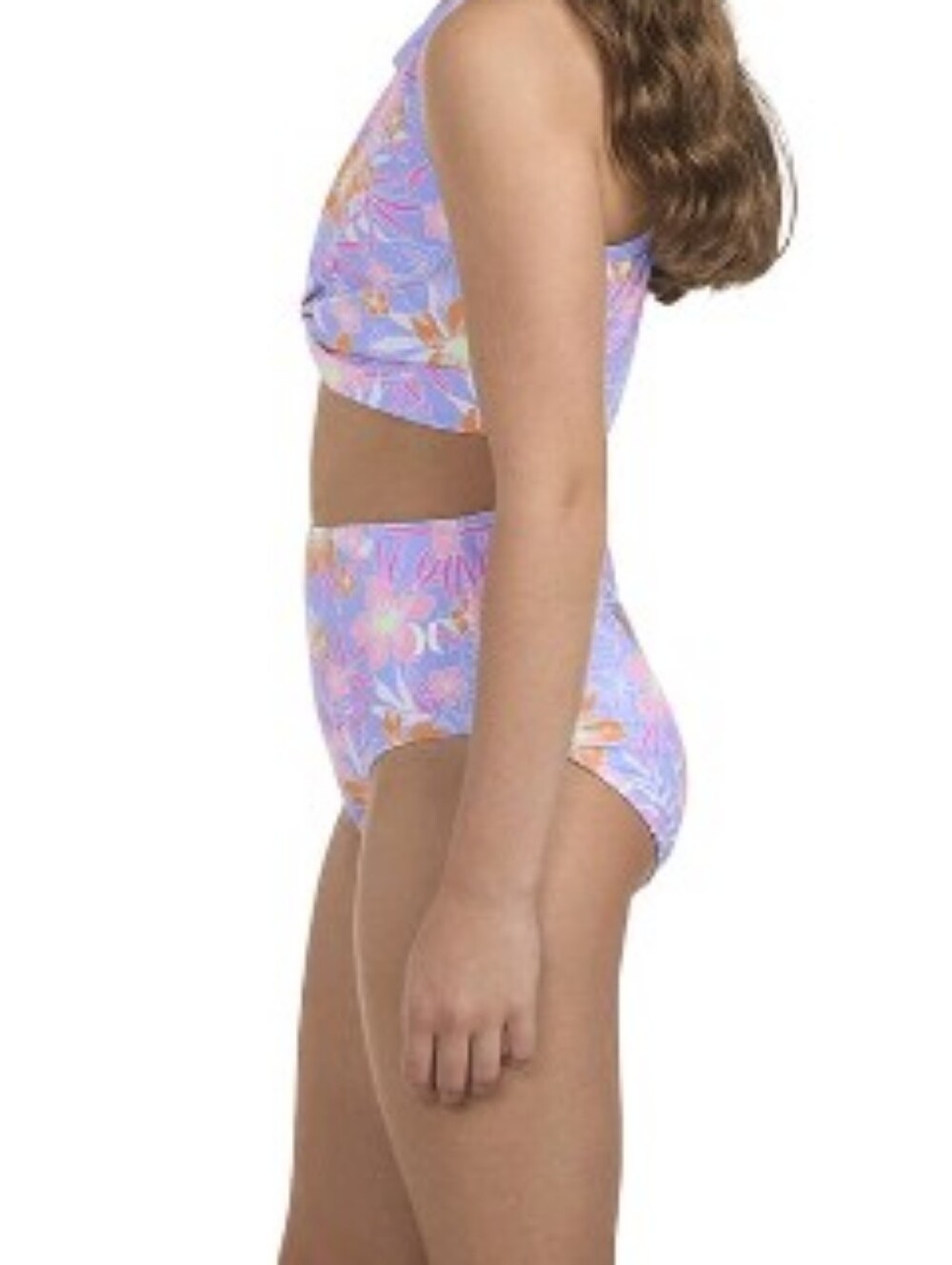 Hurley Girls 2-Piece Twist Front Tankini Swim Set XXL (18-20) NEW WITH TAGS - Picture 7 of 11
